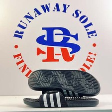 Adidas Adissage Slides Core Negro Blanco (M)