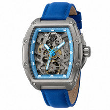 NUEVO Reloj Constantin Weisz Ver a Través Edición Limitada 4 DE 49 24S014CW BANDA AZUL