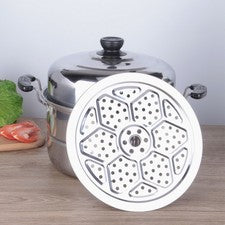 Utensilios de cocina vaporera bandeja vaporera rack accesorios repuesto 15-39 cm