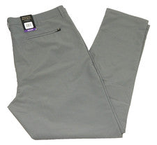 Pantalones de Microfibra Gris Banana Republic Para Hombre NUEVO Etiqueta 40x34 Talla Medida 40x33