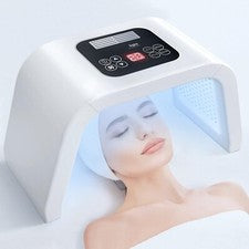 Mascarilla LED Terapia de Luz-7 Colores LED Terapia Luz, Herramienta Facial para el Cuidado de la Piel
