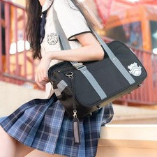 Lindo bolso bandolera de estudiante japonés estilo anime escolar