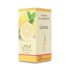 Aceite Perfume Esencial Natural Lasa Aromatics Limón Fragancia Larga Duración 10 ml