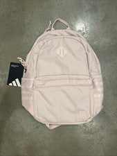 Mochila Escolar Adidas Clásica 3S 5 Niñas Se Adapta a Laptop 16" Rosa Arena Gris Onix