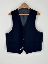 Nuevo Chaleco Traje Lauren Ralph Lauren Ultra Flex Performance Lana Para Hombre Talla L Azul Marino J2