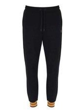 FILA Hombre Deuce Retro Jogger En Negro Talla Grande Nuevo Con Etiquetas