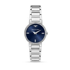 Reloj Trussardi T-Bridge Dama Azul Trussardi (R2453171502) 28 MM Acero