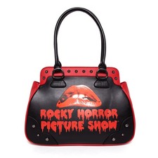 Auténtico Rock Rebel Rocky Horror Imagen Show Labios Bolso Cartera NUEVO