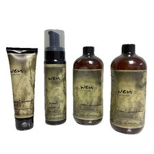 NUEVO SELLADO WEN Sweet Almond Mint Cuidado del Cabello Lote Acondicionador Mousse Crema de Peinado