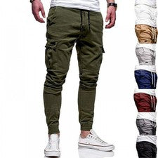 Pantalones de los hombres nuevos pantalones Jogger de moda para hombre hombres B