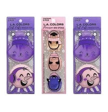 L.A. COLORES 3pk/7pc Maquillaje Precisión Mezcla Mini Esponjas y Pelusa Puff Puff Set NUEVO