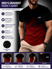 Camiseta Elegante Con Estampado De Letras Para Hombre Camisa Moda Vintagecasual