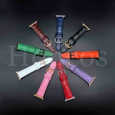 38 40 41 42 44 45 46 49 mm Apple Watch correa cuero genuino Iwatch 10 9 8