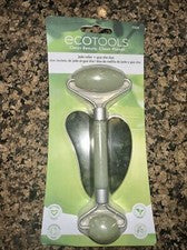 EcoTools Belleza Herramienta para el Cuidado de la Piel Rodillo Facial de Jade y Gua Sha Stone Duo