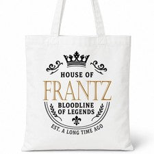 Bolso Shopper Casa Of Algodón Apellido Familiar FRANTZ