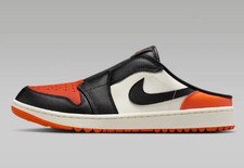 Nike Air Jordan Mule Golf Starfish Sail Negro Limitado FJ1214-800 Talla 10.5 Nuevo sin caja