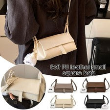 Bolso de hombro de moda para mujer Bolso bandolera Versátil y moderno Bolso cuadrado pequeño