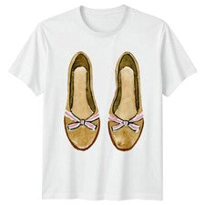 Zapatos planos de ballet Moda Mujer Camiseta Hombre Camiseta Gráfico Unisex Ropa