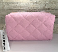 STONEY CLOVER LANE Bolsa Acolchada ROSA FLAMENCO Bolsa de Viaje Cosmética AGOTADA -NUEVA
