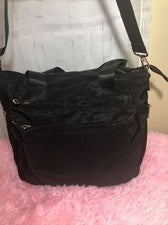 Mujer De Moda Negras Casuales Bolsos Para Dama Multi bolsillos 7 Bolsa de hombre