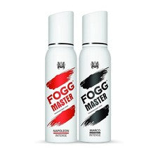 Fogg Master Unisex Body Spray Pack de 2 Marco 120 ml