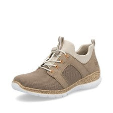 Zapatillas RIEKER Slip-In marrón Memosoft ANTISTRESS NUEVAS 2026 Trend N4290-20
