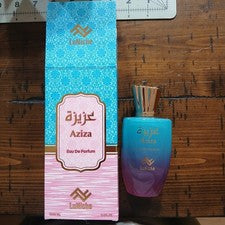 Nuevo y en caja Aziza por LuNiche 3,4 OZ perfume tropical floral unisex árabe