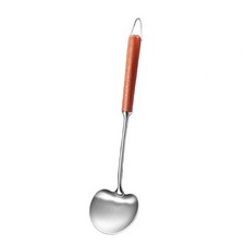 Espátula con Mango Ergonómico de Madera para Cocina Diaria