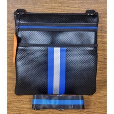 Nuevo Bolso Bandolera Eléctrico Haute Shore Peyton - Neopreno Negro y Azul