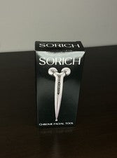 Herramienta facial cromada Sorich rodillos de masaje de 360 grados para el cuidado de la piel