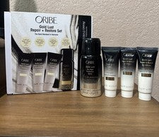 Oribe Gold Lust Repair + Restaurar Juego de 4 piezas para el cuidado del cabello - Tamaño de viaje [Nuevo en caja]