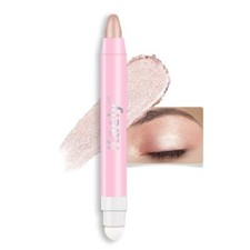 Kaely 2 en 1 Crema Sombra de Ojos Iluminador Palos para Ojos, Lápiz Sombra de Ojos