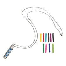 Perfume Necklace for Women Pendant Oil Diffuser Bottle Essential Necklaces