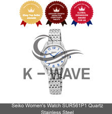 Reloj Seiko Mujer SUR561P1 Cuarzo Acero Inoxidable Express / Genuino