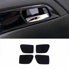 For Honda Accord 9th 2014-2017 Black Steel Interior Door Bowl Sticker Cover Trim