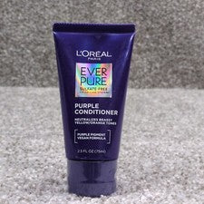 Acondicionador Loreal EverPure púrpura neutralizador para el cuidado del color sin sulfato