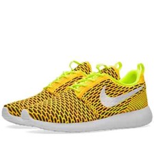 Nike Roshe One Flyknit UK 5.5, EU 39 704927-702 Mujer Volt Tenis Zapatos