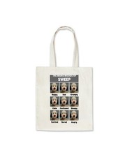 Bolso de Mano The Many Moods Of Sweep Divertido Retro Programa de TV Temático Algodón Bolso Shopper