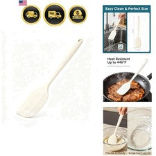 Flexible - Utensilios de cocina resistentes al calor para hornear, cocinar, mezclar y raspar...