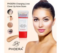 Base líquida PHOERA cobertura completa aterciopelada mate impecable maquillaje duradero Reino Unido