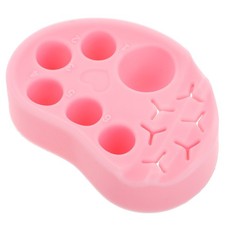 Paleta de arte en uñas para mujeres pestañas de belleza de silicona multifuncional