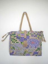 Mujer Moda Diseñador Bolso de Mano Bolso de Hombro Viaje Playa Arpillera Bolso de JUTE