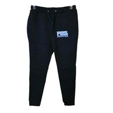 Pantalones deportivos Fit2Style para hombre negros talla grande logotipo cónico nuevos con etiquetas