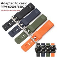 Correa de reloj impermeable 23 mm liberación rápida para Casio PROTREK PRW-6900 6800/3400