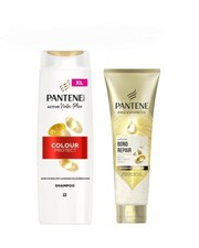 Champú Pantene Colour Protect 500 ml + Acondicionador Reparador Molecular Bond 150 ml