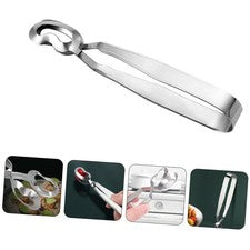 Alicates Escargot para mariscos acero inoxidable utensilios de cocina 17 cm