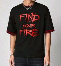 Nueva camiseta negra de moda de lujo para hombre de alta calidad