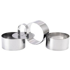 Moldes Terrinas Acero Inoxidable Utensilios Alimentos Gadgets Mousses Profesional