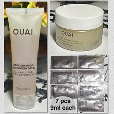 Set de cuidado corporal y cabello Ouai. Tamaño de viaje
