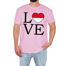 Camiseta Love Heart Para Hombre Elegante Diseño Gráfico Inspirador Vibraciones Positivas Regalo